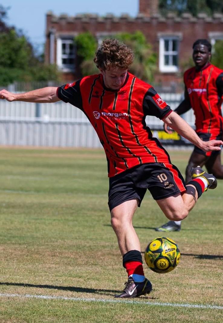 Tom playing for Brightlingsea Regent